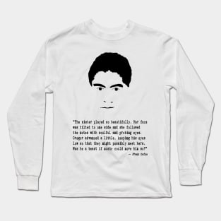 Franz Kafka Long Sleeve T-Shirt